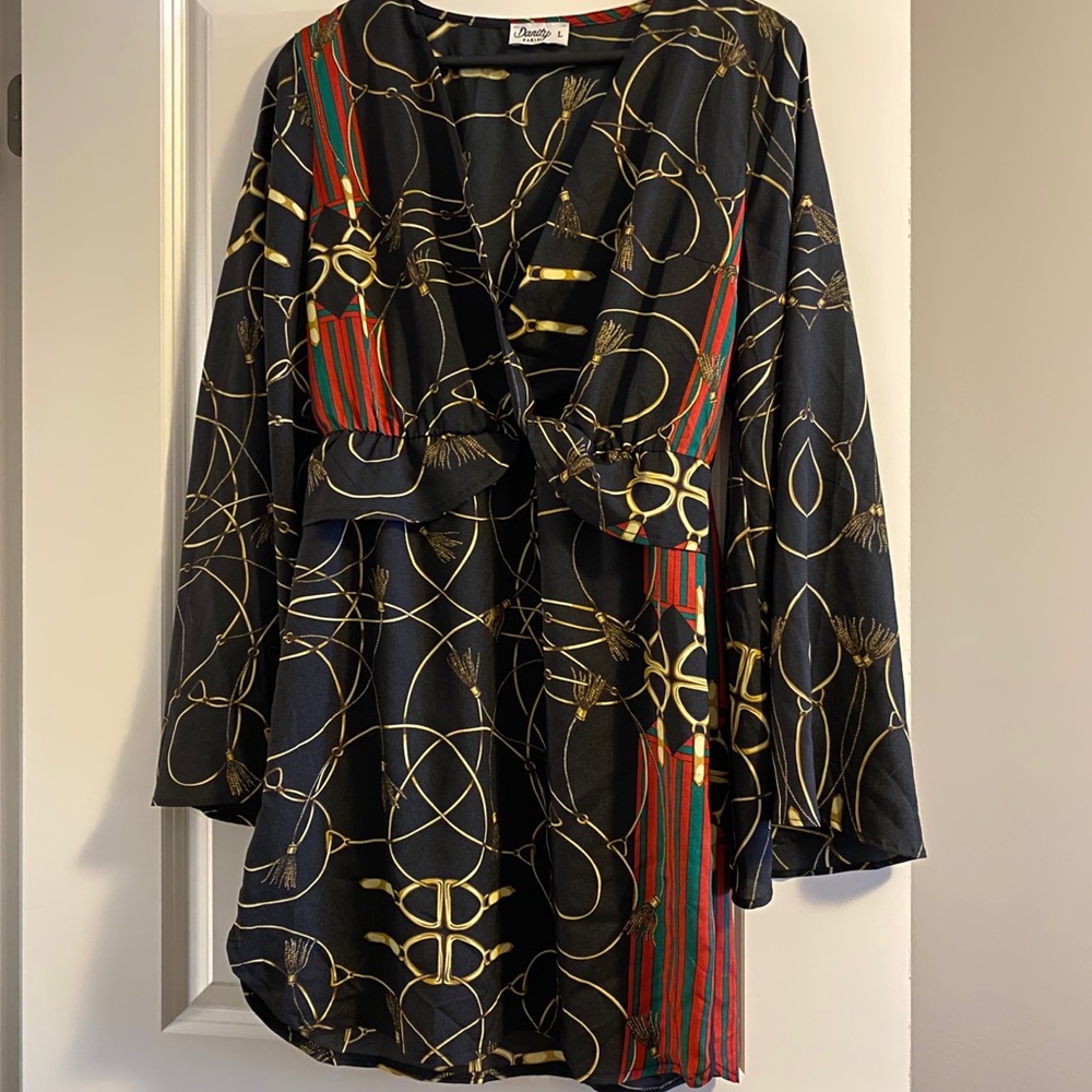 Baroque Dress From Simons